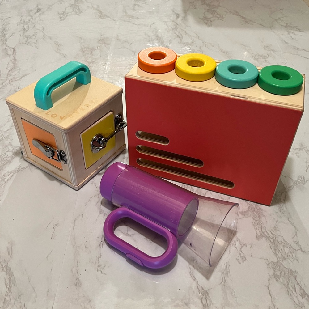 Several Items from Lovevery Realist Playkit